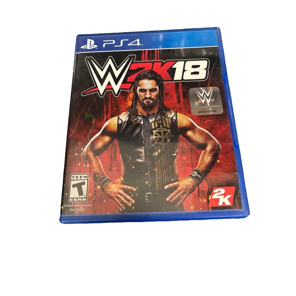 WWE 2K18 Sony PlayStation 4, PS4 W2K18 Seth Rollins Cover